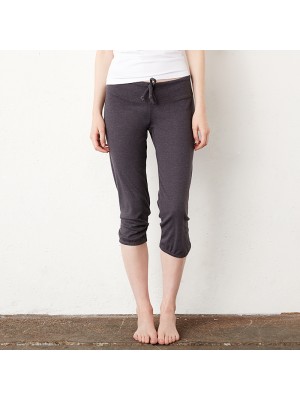 Plain Women's capri scrunch pant Bella +Canvas 155 GSM